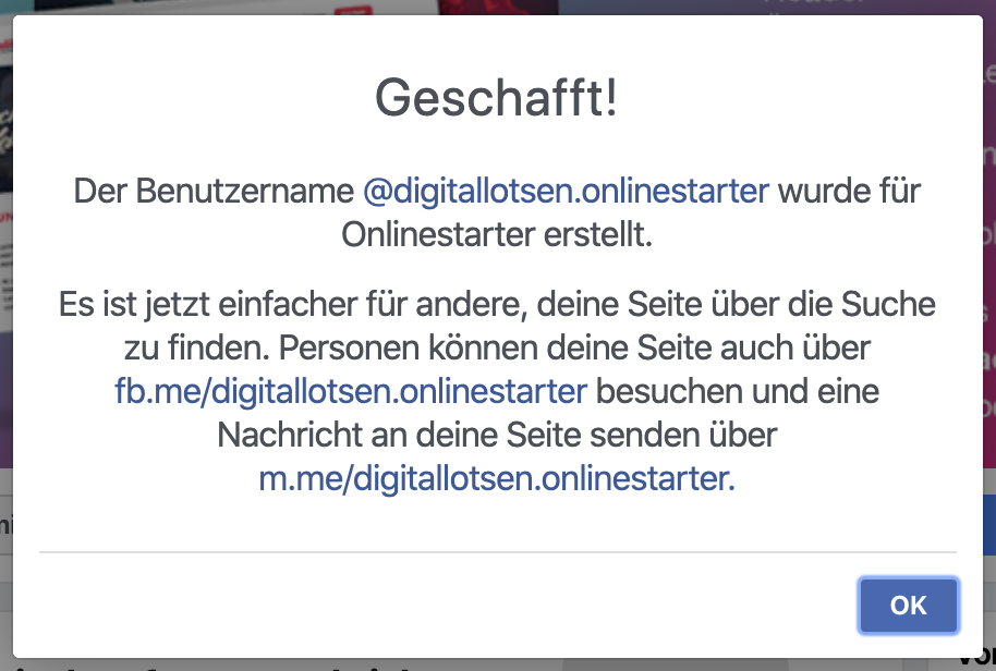Facebookseite erstellen und nutzen 👍 Unsere Anleitung mit Bonus: 15 bewährte Tipps für mehr Fans 10 Facebookseite erstellen - Benutzername vergeben