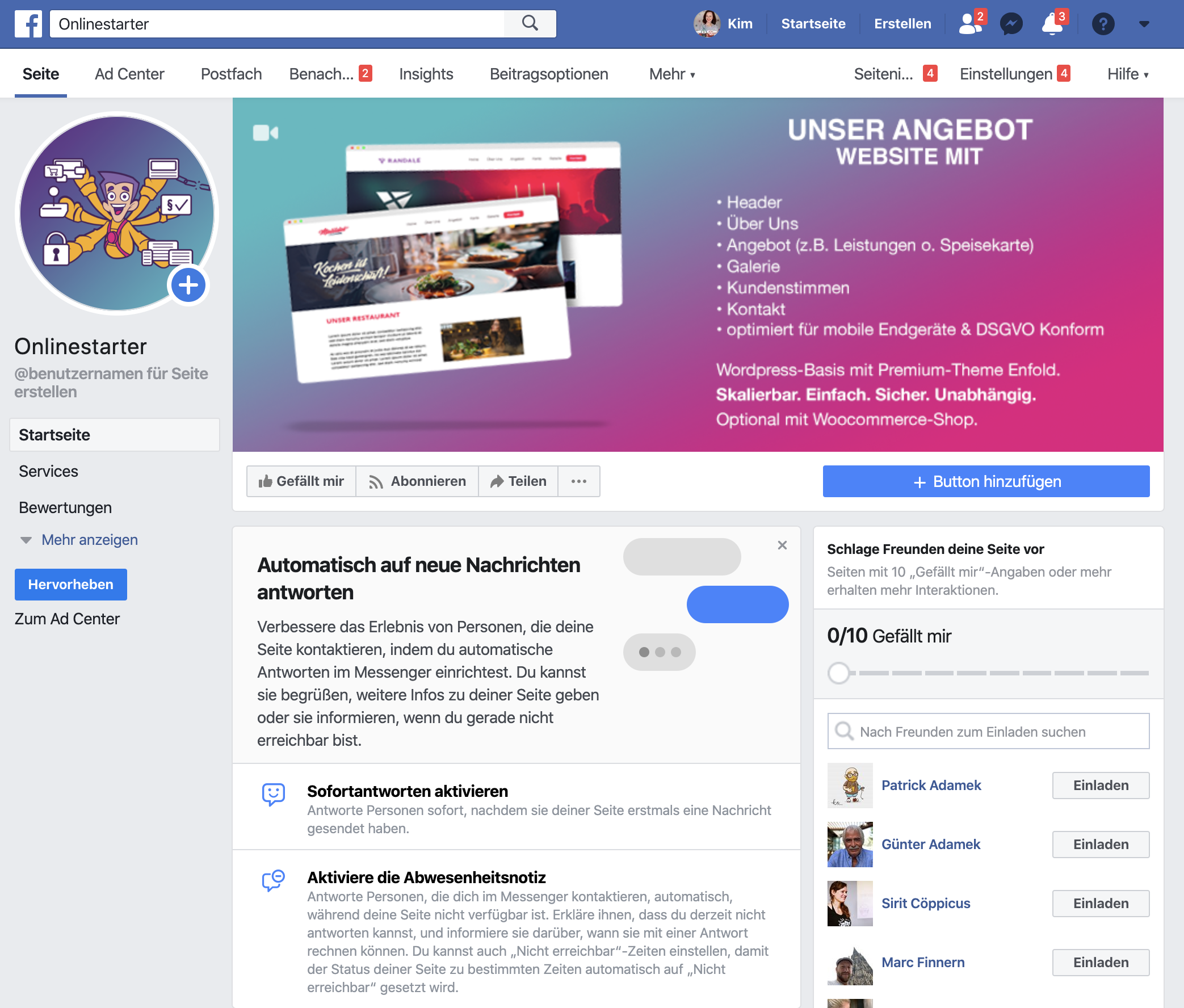 Facebookseite erstellen und nutzen 👍 Unsere Anleitung mit Bonus: 15 bewährte Tipps für mehr Fans 8 Facebookseite erstellen - so sieht sie aus.