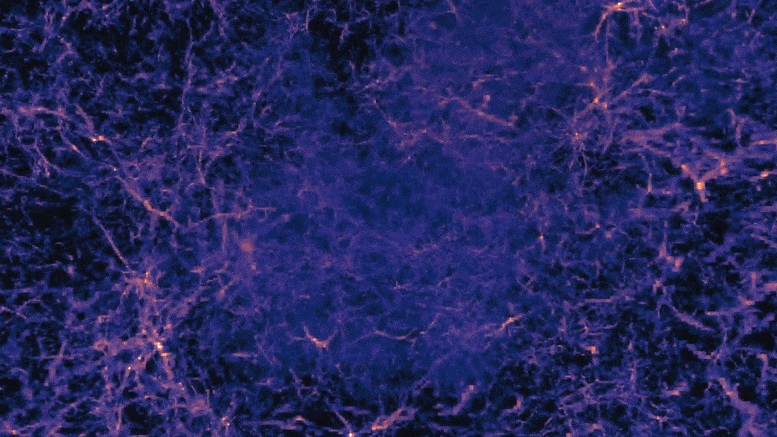 Scientists develop detailed simulation of the early universe 2 early universe simulation