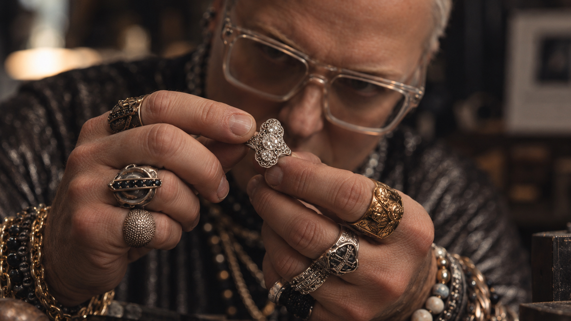 Under Pressure: Jewelry Artist Jeffrey Burroughs Transforms Hardship Into Hope With River Arts District Artists