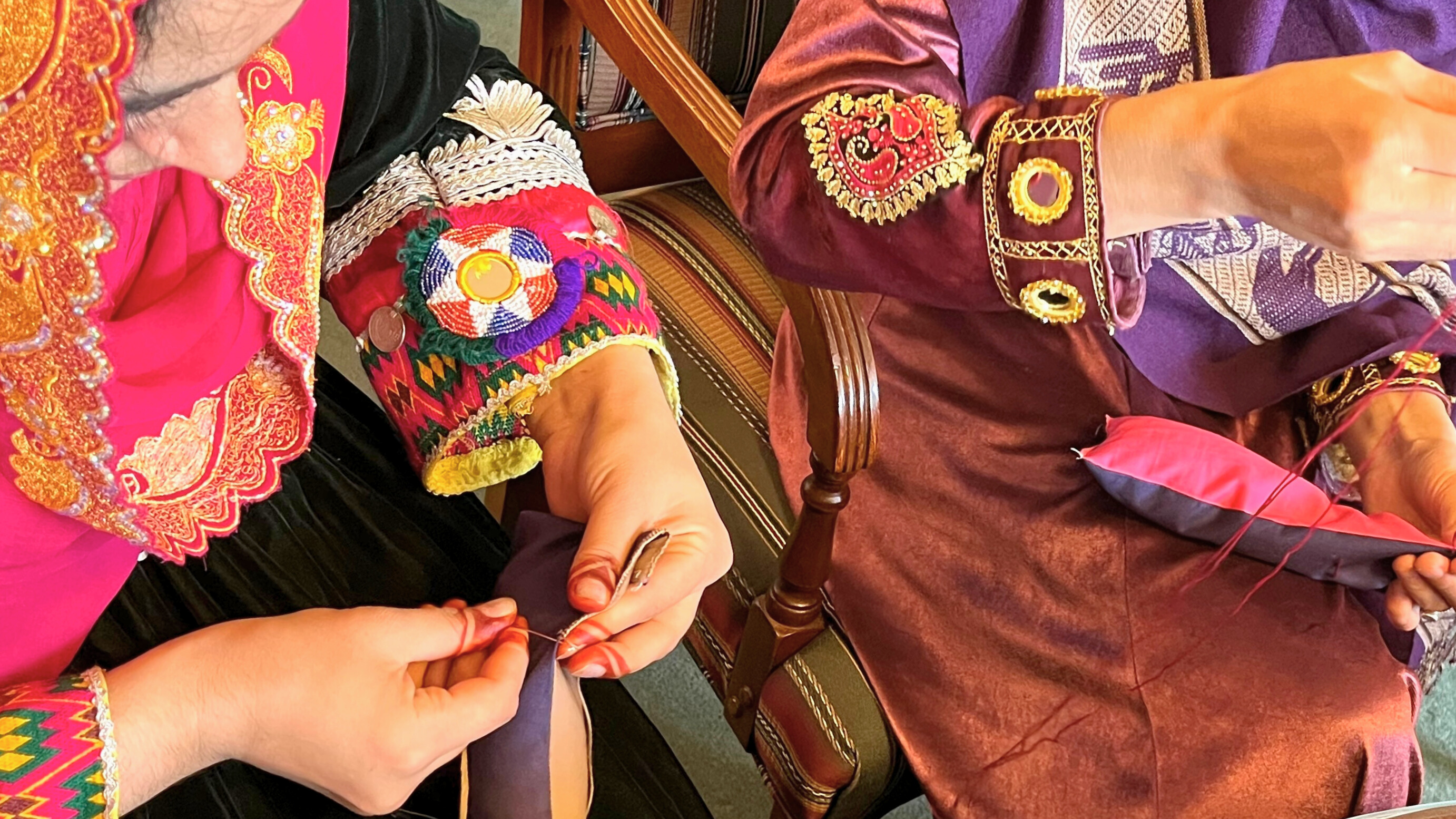 Sisters in Stitches: Afghan Women Cultivate Community Through Craft and Cuisine