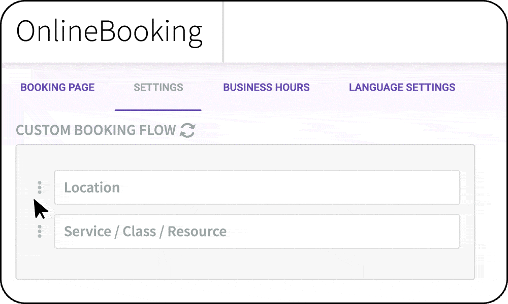 Picktime Custom Booking Flow