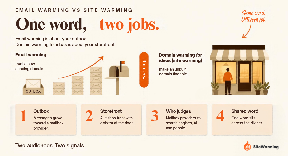 Domain Warming vs Email Warming: What Is the Difference?