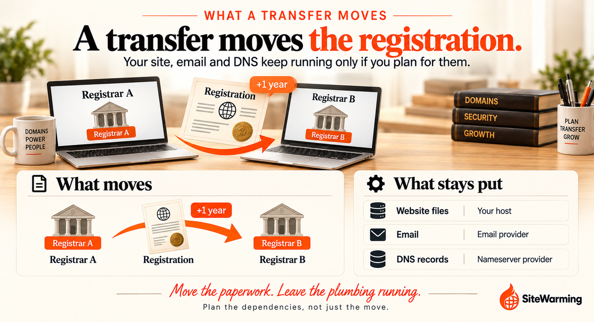 How to Transfer a Domain Without Breaking Everything