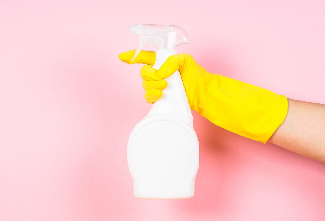 An industrial disinfectant with a unique formulation, to avoid having it copied by other businesses.