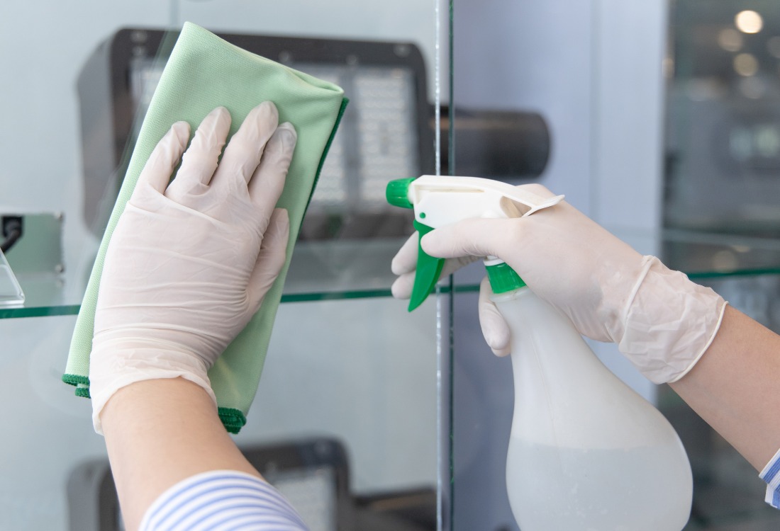 A business is testing private label and white label chemicals to decide which solution is best for them. 