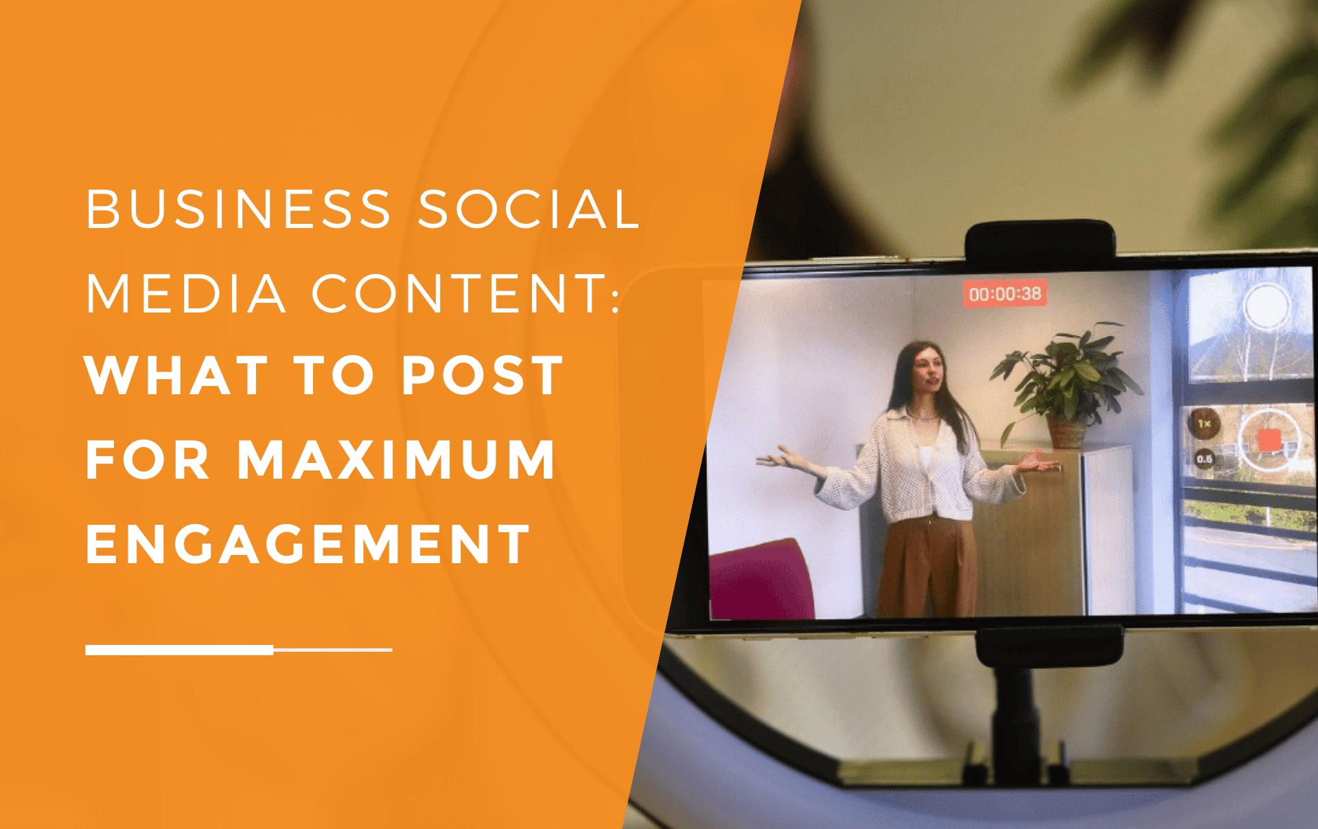 Sophie from JDR advising clients on effective social media content strategies.