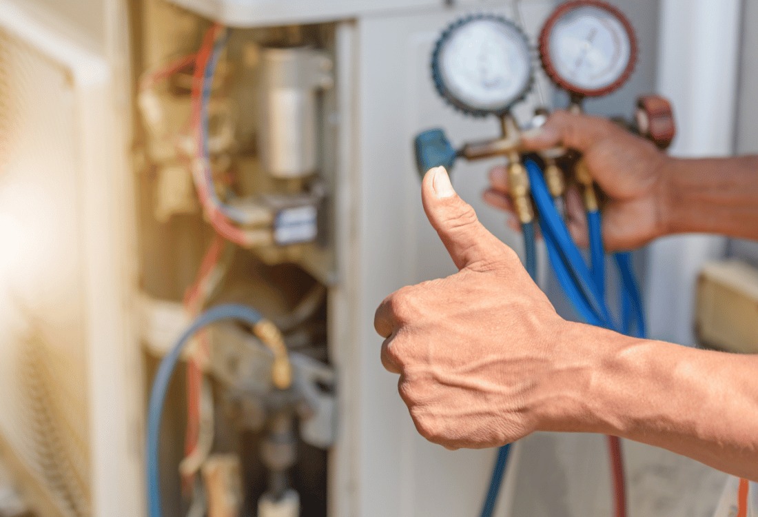 Close up of sole trader, owner of an Electrical Services Business, at work.