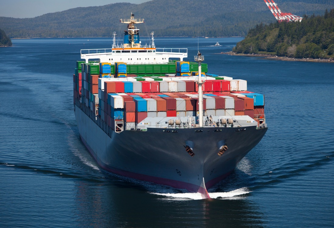 A containerised shipping boat which is gaining momentum among leading global automakers