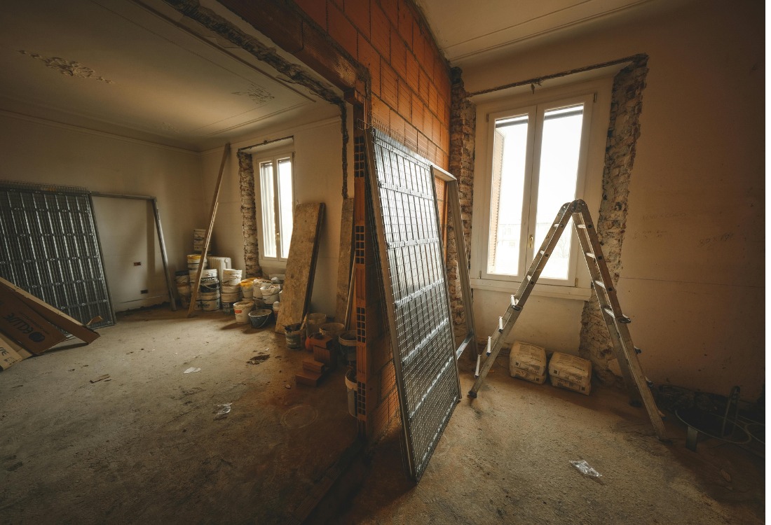 A store refurbishment, which occurs on a regular basis to ensure the interior design stays fresh and relevant to the customers.