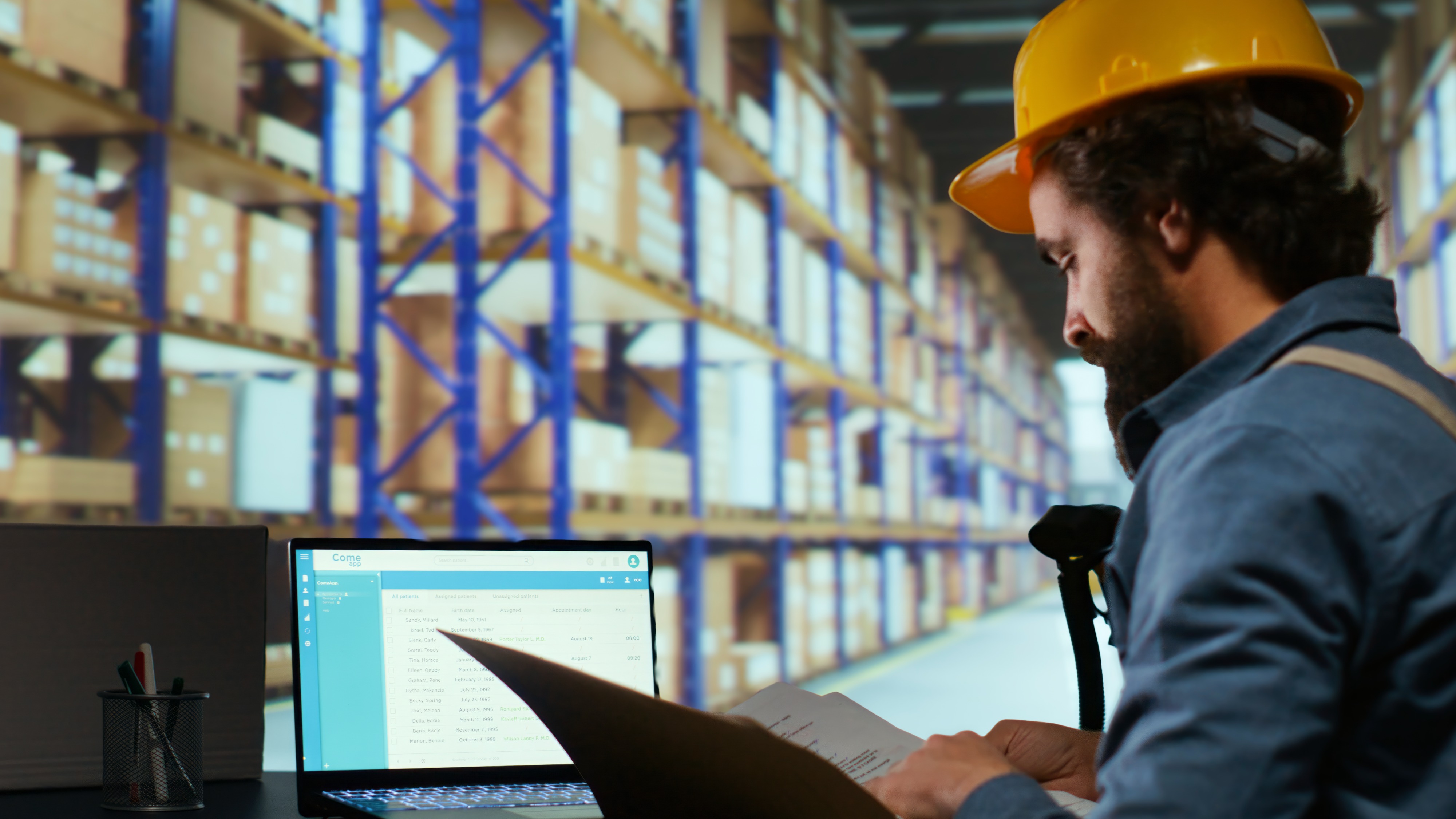 Logistics and distribution professionals