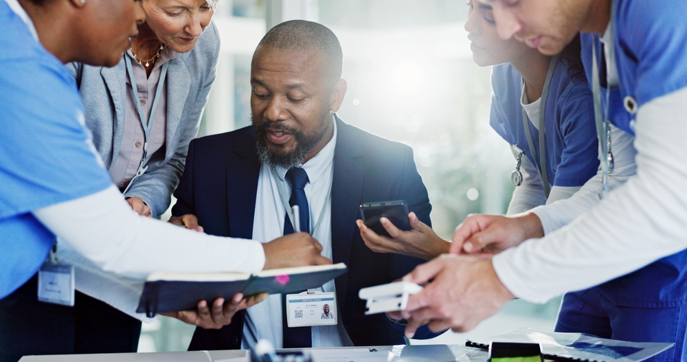 Advertising to healthcare administrators