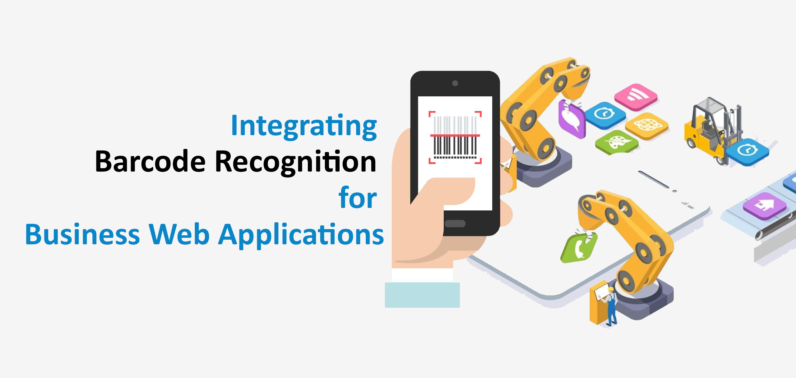 Barcode Recognition Integration for Web Applications