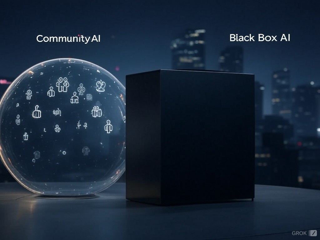 Community AI vs. Black Box AI: Transparency in Artificial Intelligence