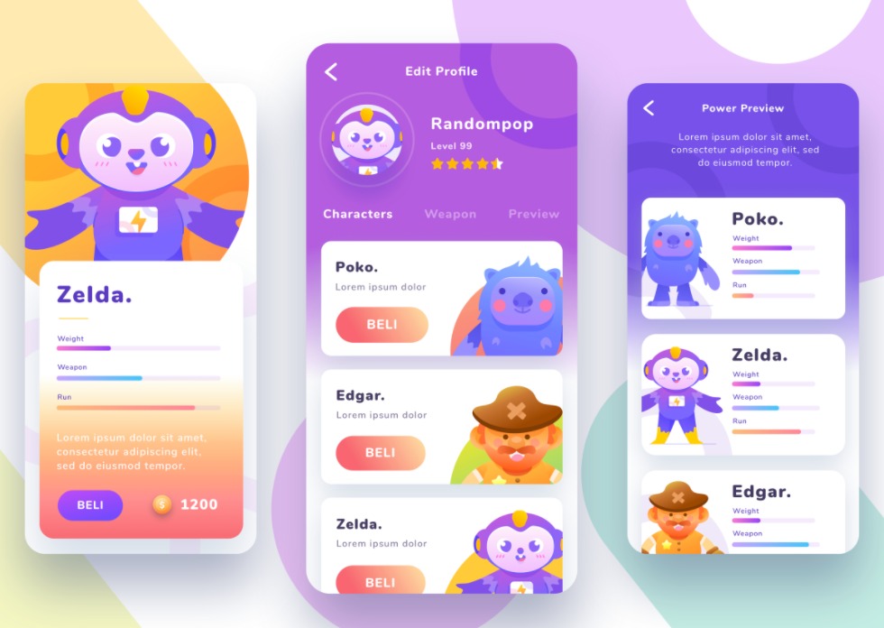 The Power of Characters in App Design: Elevating User Experience