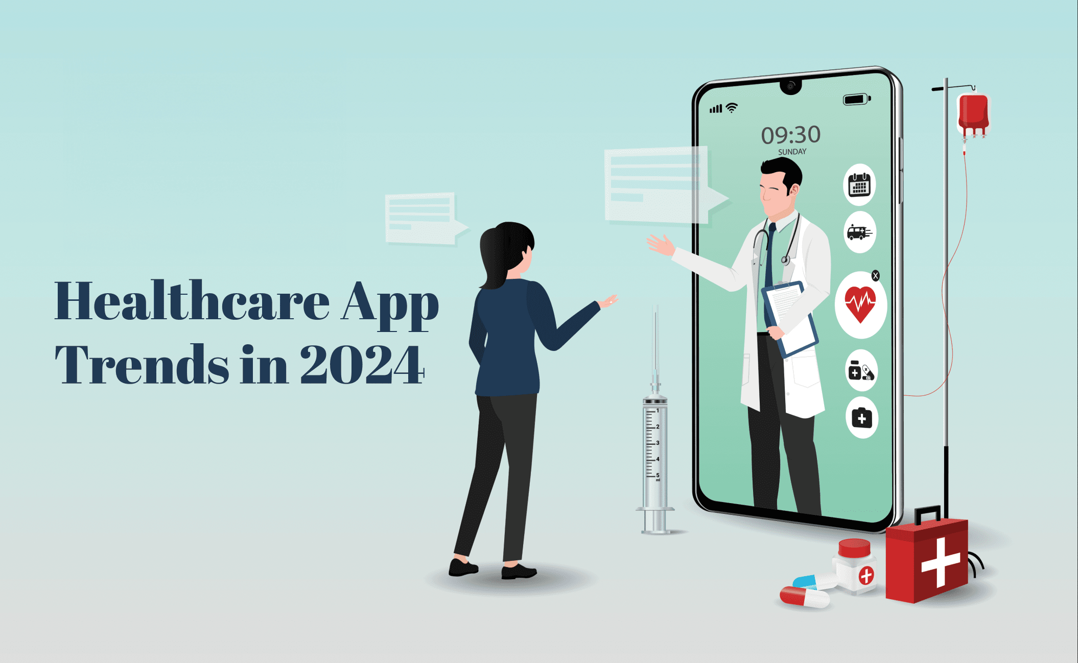 Healthcare App Trends in 2024 that will Transform the Industry.
