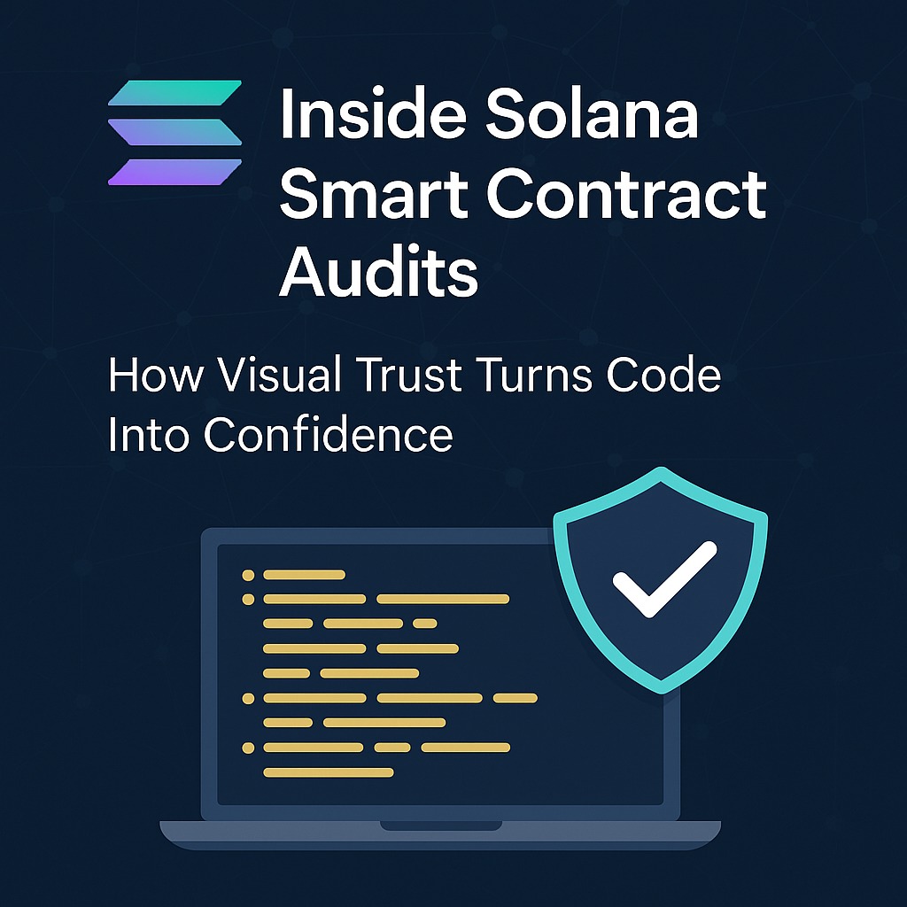 Solana Smart Contract Audit: How Visual Trust Turns Code Into Confidence