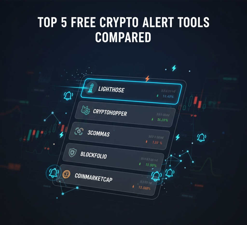 Top 5 Free Crypto Alert Tools Compared