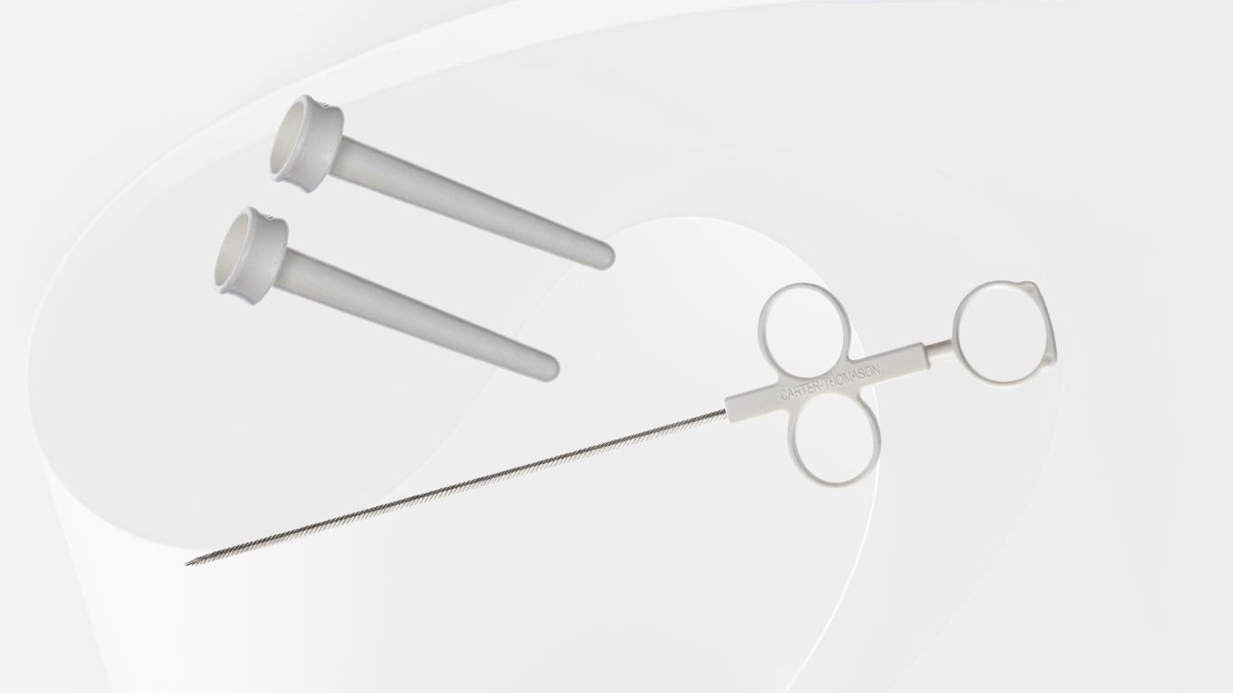 Carter-Thomason Suture Passer with two access tips 