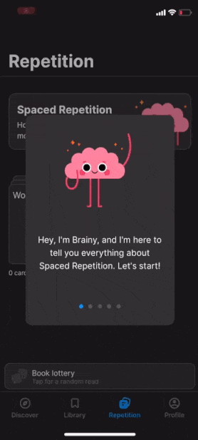 Headway’s new product announcement example
