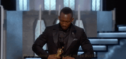 My grandma would want me to button up GIF